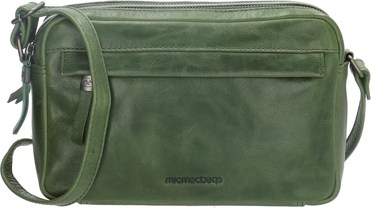 MicMacbags Porto Schoudertas - Groen