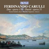 Outhere Maurizio Pagliarini & Nicola Guidetti - Carulli: Duo Opera 158 | Duet Opera 51 (CD)