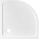 Adema Dawn douchebak - 80x80x4cm - kwartrond SMC - glans wit GT-8080R