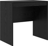 vidaXL Bureau Zwart Eiken 80 x 50 x 76 cm