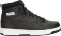Puma Rebound Joy Fur Jr jongens sneaker - Zwart