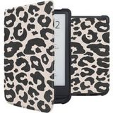 imoshion Design Slim Soft Case Sleepcover voor de Pocketbook Touch Lux 5 / HD 3 / Basic Lux 4 / Vivlio Lux 5 - Leopard