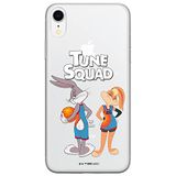 ERT GROUP mobiel telefoonhoesje voor Iphone XR origineel en officieel erkend Looney Tunes patroon Space Jam 022 optimaal aangepast aan de vorm van de mobiele telefoon, gedeeltelijk bedrukt