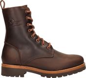 Panama Jack FRISIA B10 Hoge sneakers Veterlaarzen Dames veterschoenen Dames sneakers Half-hoge schoenen - Kleur: Cognac - Maat: 42
