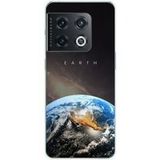 OnePlus Siliconen hoesje - Compatibel met OnePlus 10 Pro 5G - ontwerp earth