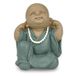 Zen'Light Boeddha Bonze Rebelion Iconische positie - Niets horen - Baby Boeddha symbolisch - Zen en ontspannende sfeer - Feng Shui decoratie - H 10,5 cm - Zen Light