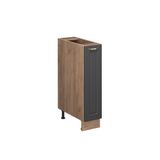 Vicco Apotheekkast Fame-Line, Anthrazit-Gold Landhaus/Goudkleurig Eiken, 20 cm zonder werkblad