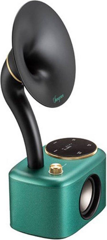 Sangean CP-100D Gramophone Tafelradio - DAB+, FM, Bluetooth, USB - Turquoise