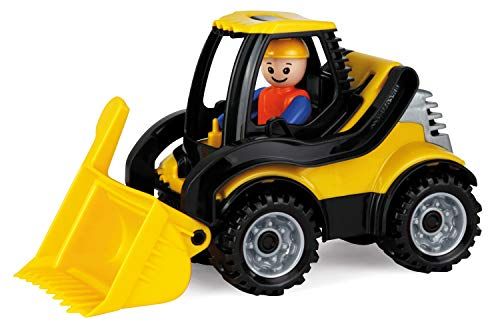 Lena 01622 - Truckies shovel, bouwvoertuig ca. 22 cm, wiellader voor kinderen vanaf 2 jaar