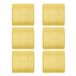 Efalock Velcro Hair Rollers 66mm Yellow 6 pieces