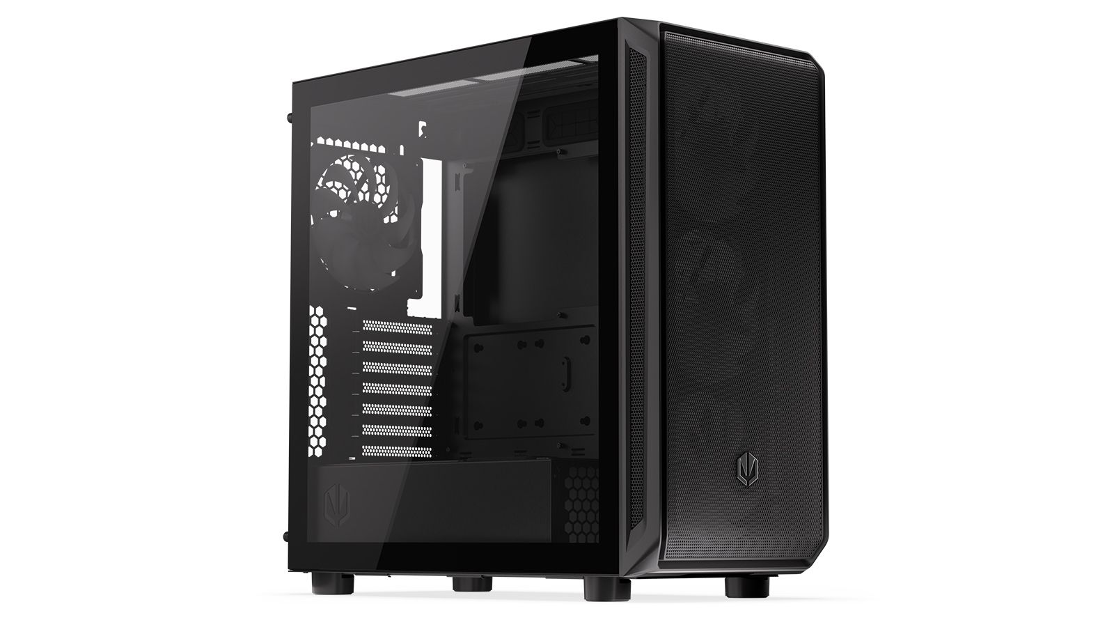 ENDORFY Arx 700 ARGB Tower Zwart PC Case - ATX, Micro ATX, ITX - Black