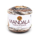 Lion Brand Yarn 528-203 Mandala dik en snel garen, trappenhuis 528-203