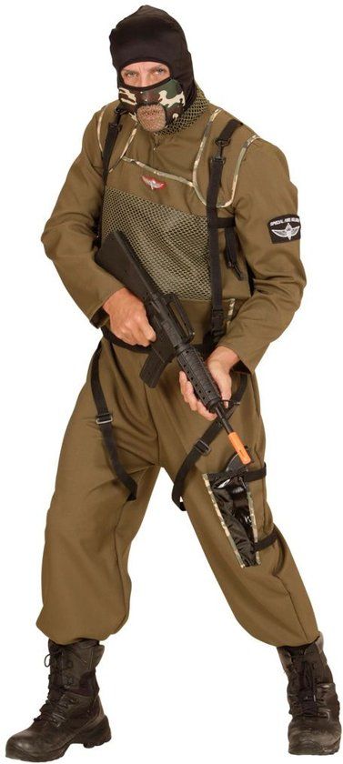 Widmann Leger & Oorlog Kostuum Delta Parachutist Special Forces Kostuum Large Carnaval kostuum Verkleedkleding