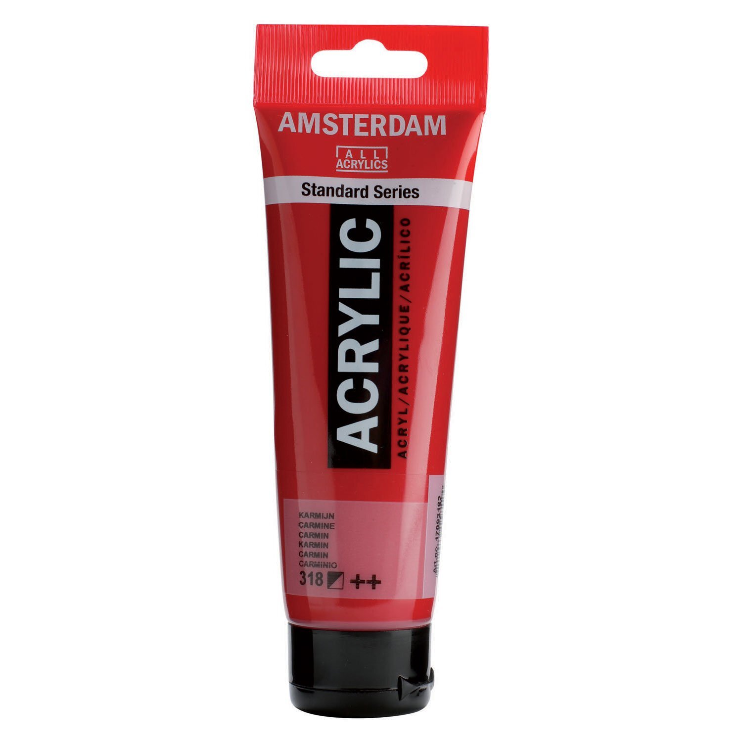 Amsterdam Standard tube 120 ml Karmijn halfdekkende acrylverf