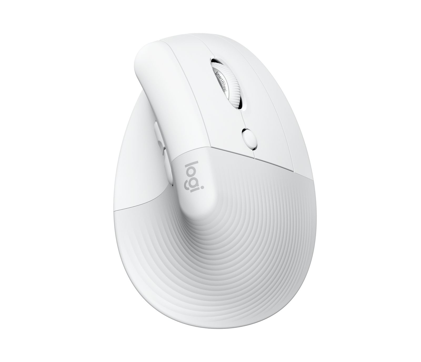 Logitech Lift for Mac - Draadloze Ergonomische Muis - Wit