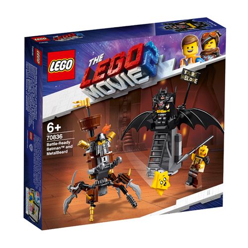 LEGO Movie 70836 Battle-Ready Batman and MetalBeard 168-piece