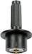 SELECT GOLD Stäubli MSA/SHZ-CATIV Dubbele connector Veercontactpunten - Bus 4 mm Zwart 1 stuk(s)