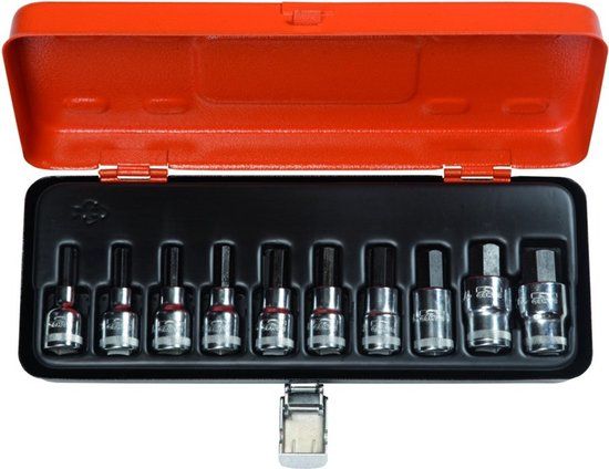 Bahco set inbusdoppen 1-2 | 7809M/10