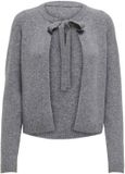 ONLY ONLJESSIE LS ONE STRING CARDIGA KNT NOOS Cardigan Dames Medium Grey Melange M
