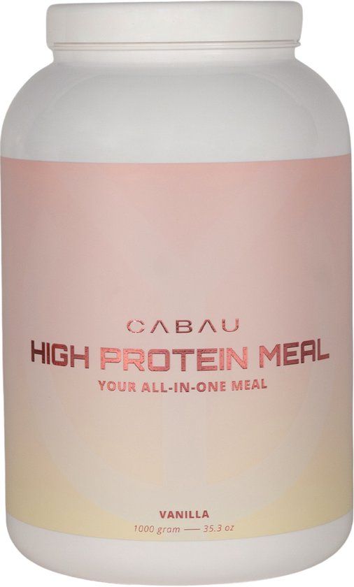 Cabau Lifestyle High Protein Meal - 12 Maaltijden - Vanilla
