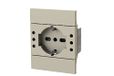 4Box - Inbouwstopcontact P503 compatibel met Bticino® LivingNow™ zand