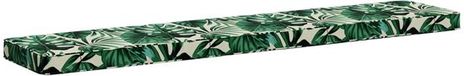 vidaXL - 1-delig - Bankkussen - VUGHT - 100% Polyester - Bladpatroon