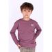 B.Nosy Rechtvallende Longsleeve met Backprint - Paars