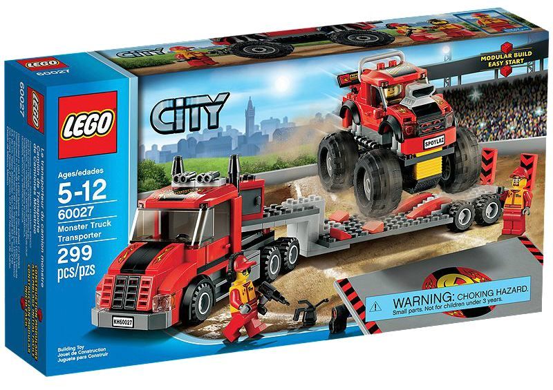 LEGO City Monster Truck Transporter 60027