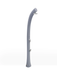 Arkema NEW HAPPY H220 Douche solaire avec douchette à pied - 26 litres - Gris argenté