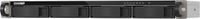 QNAP TS-432XeU NAS Rack (1U) 4 GB DDR4 0 TB Zwart, Grijs
