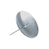 Rayher 2515122 messing kandelaar, om in te steken, SB-zakje 4 stuks, sil