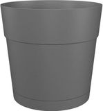 Merkloos Artevasi Zelfwaterende bloempot Capri Large Antraciet Plastic Ø 30 cm