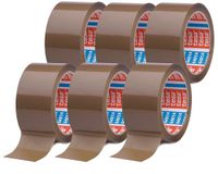 Tesa tesapack 64014 Verpakkingstape, 6 rollen, bruin, 66m