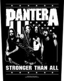 Rock Off Pantera - Stronger Than All Rugpatch - Zwart