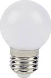 LightMe LM85249 Lampe LED Étiquette énergétique G E27 Boule 1 W Blanc chaud