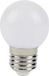 LightMe LM85249 Lampe LED Étiquette énergétique G E27 Boule 1 W Blanc chaud
