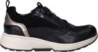 Xsensible Stretchwalker Grenoble Sneaker - Zwart Combi - Maat 42