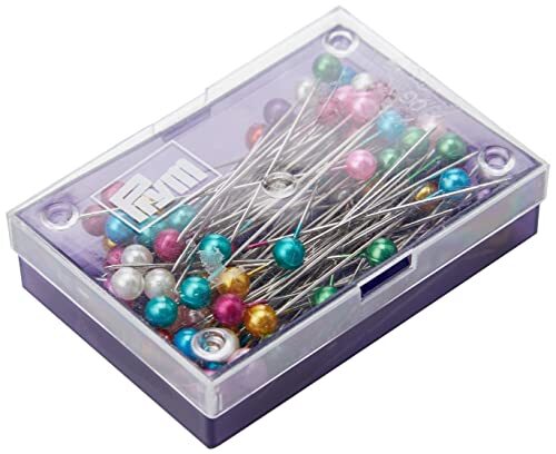 prym Pearl-Headed Pins Assorted col 0.58 x 40 mm