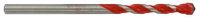 tivoly 10913020600 blister van 1-spiraalboor béton-carrelage 2 in 1 Technic, rood, Ø 6 mm