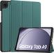iMoshion Étui pour tablette Samsung Galaxy Tab A9 8.7 pouces - Étui à rabat - Vert foncé