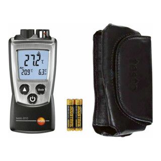 TESTO Lucht- en infrarood-temperatuurmeter, Type: 810