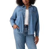 Levi's Pl Ultimate Western T3 Dameshemd met lage knoopsluiting (1 stuk)