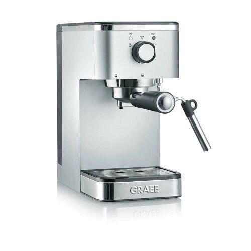 Graef ES400 - Halfautomatische Espressomachine - 1.25L - RVS