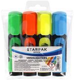 Euro-Trade Limited Liability Markeerstiften, 4 stuks, Blauw, Multi kleuren
