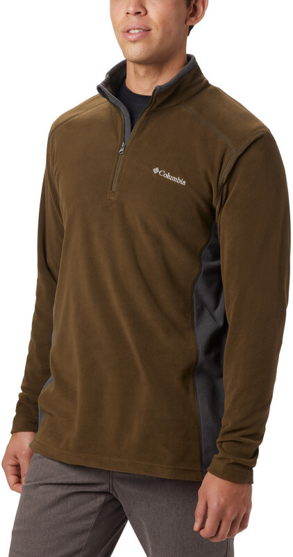 Columbia Klamath Range II Midlayer Heren, olive green/shark S 2019 Sweatshirts & Trainingsjassen