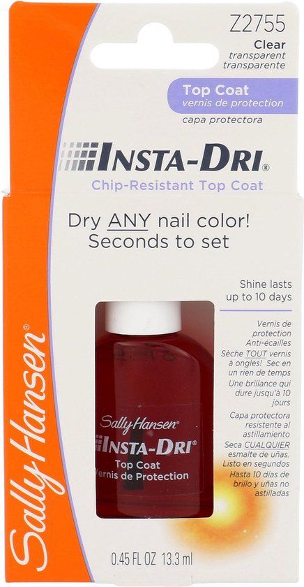 Sally Hansen Insta-Dri Top Coat - 9.17ml - Transparant