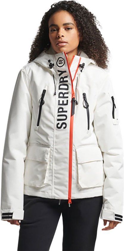 Superdry Ultimate Windcheater Jasje Dames Wit Maat L - 2023