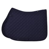 Imperial Riding IRH Basic VS, zadeldek van polyester keperstof met dubbele riemkousbevestiging en billetriem, marineblauw, pony