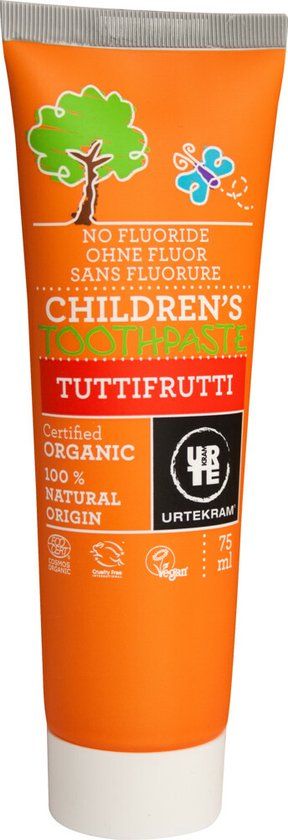 Urtekram Kinder Tandpasta Tuttifrutti 75 ml