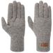 Barts Haakon Gloves Handschoenen Heren - Maat L - Grijs